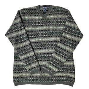 Vintage Nautical Wool Sweater